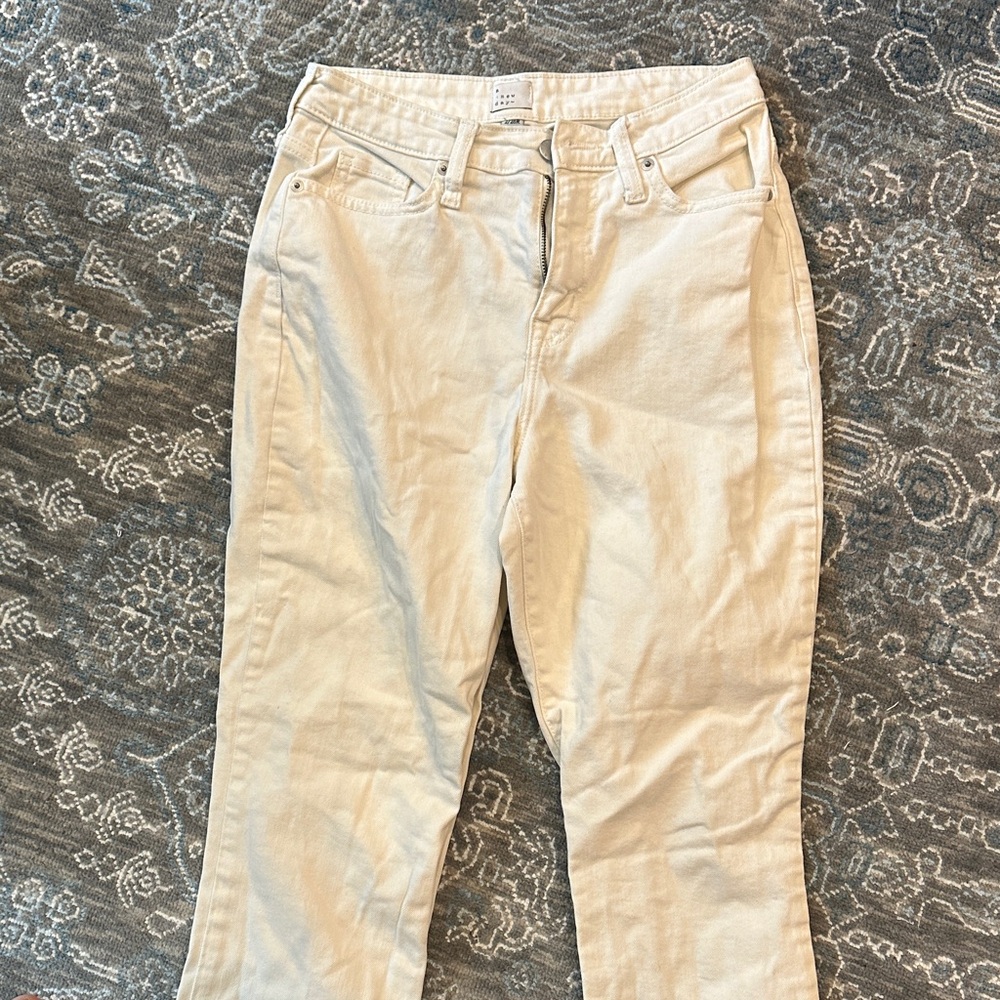 A New Day Cream Denim Jeans
